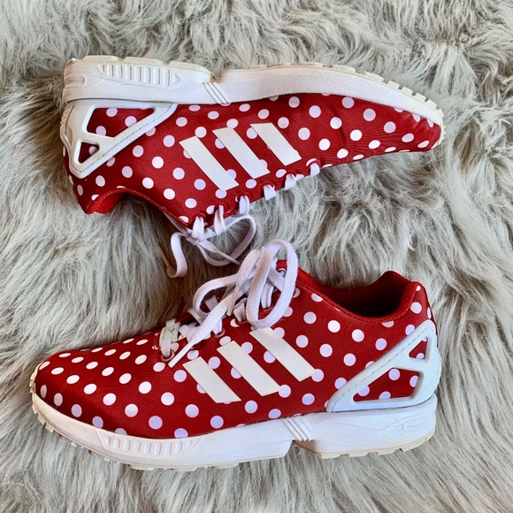 adidas polka dot trainers